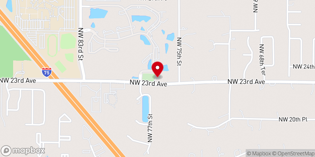 Map showing location of Greater Liberty Hill UMC