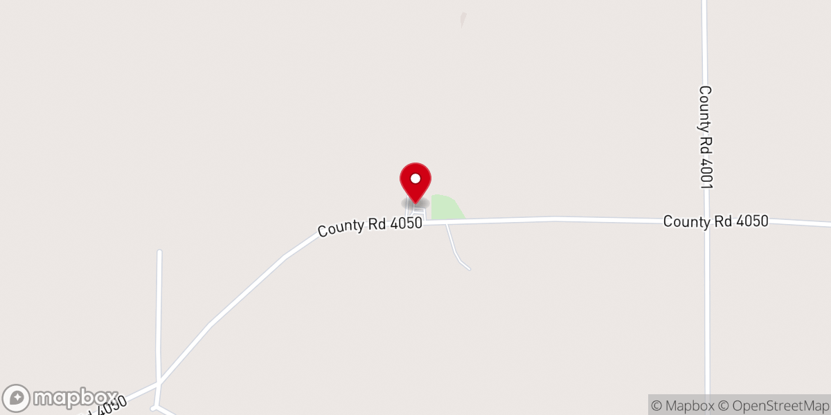 Map showing location of East Marietta Baptist Church