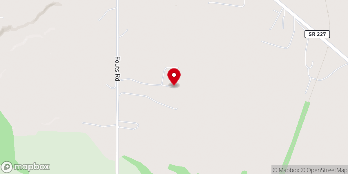 Map showing location of Fowlers Farm Andrew& Tasha