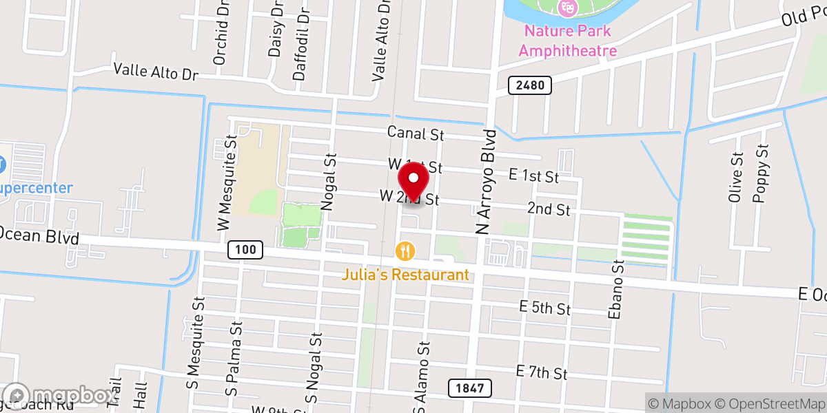 Map showing location of The Table Church
