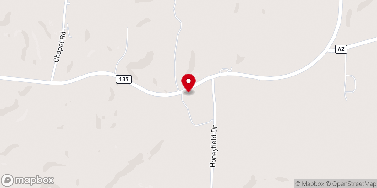 Map showing location of Pleasant Grove Church