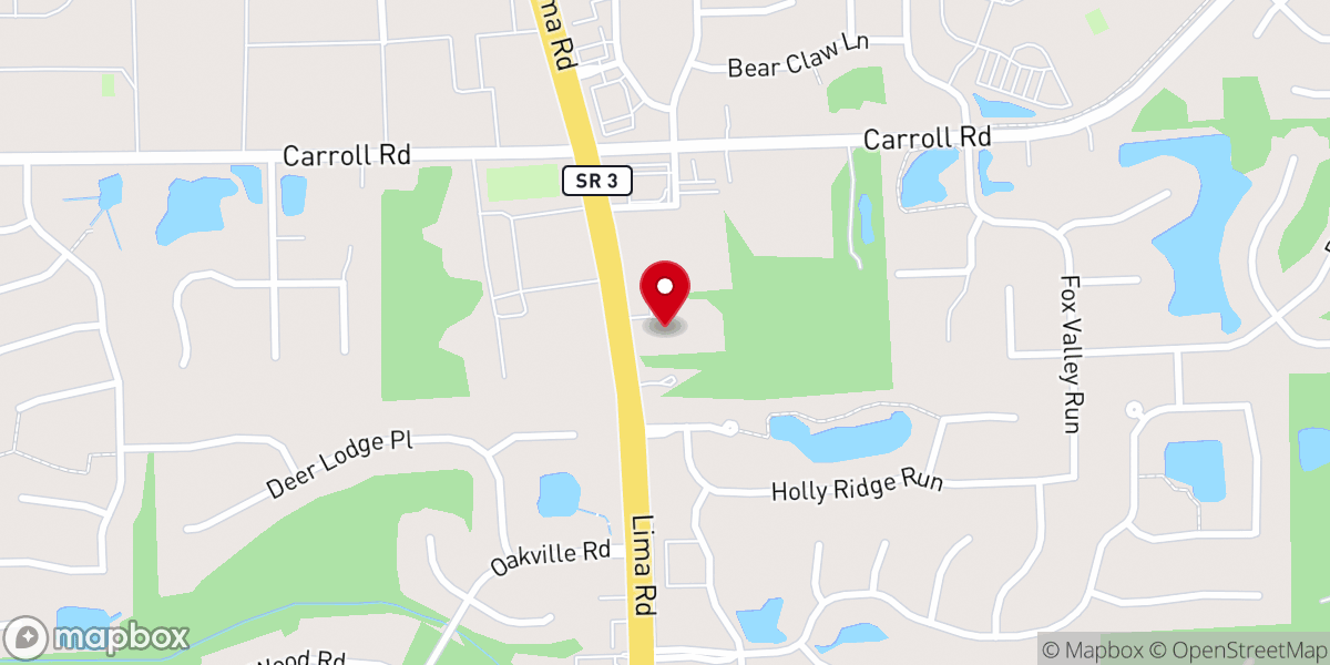 Map showing location of Agape Church of the Brethren