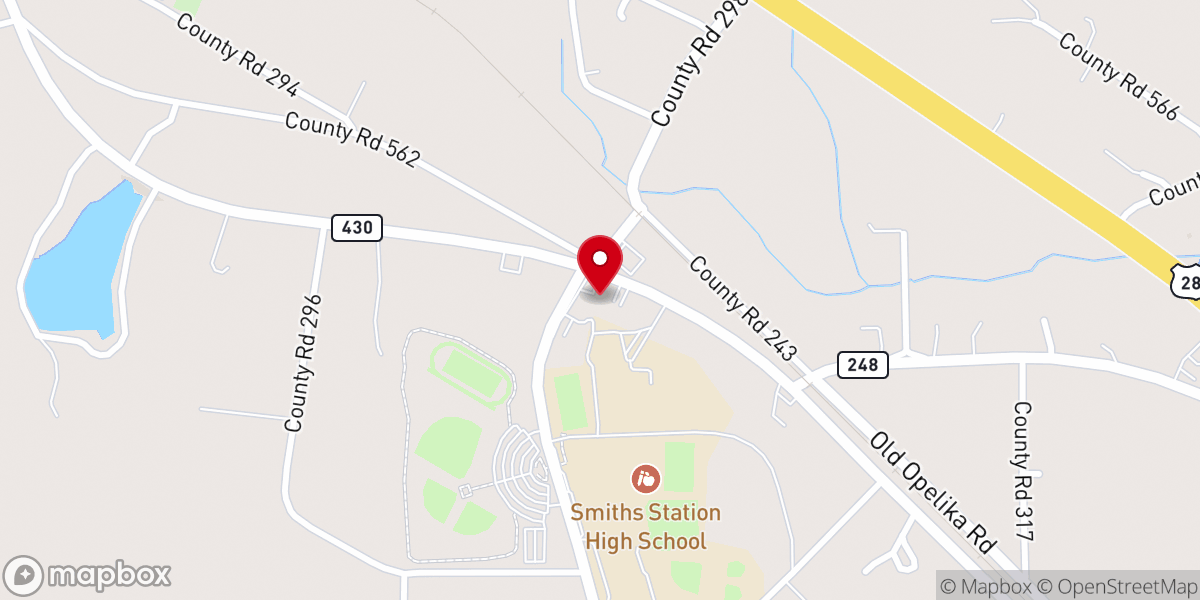 Map showing location of Little Paws Preschool