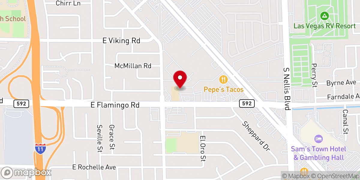 Map showing location of New Shiloh Baptist Church