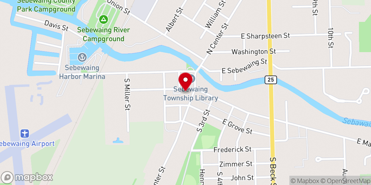 Map showing location of Son's Life Missionary Church