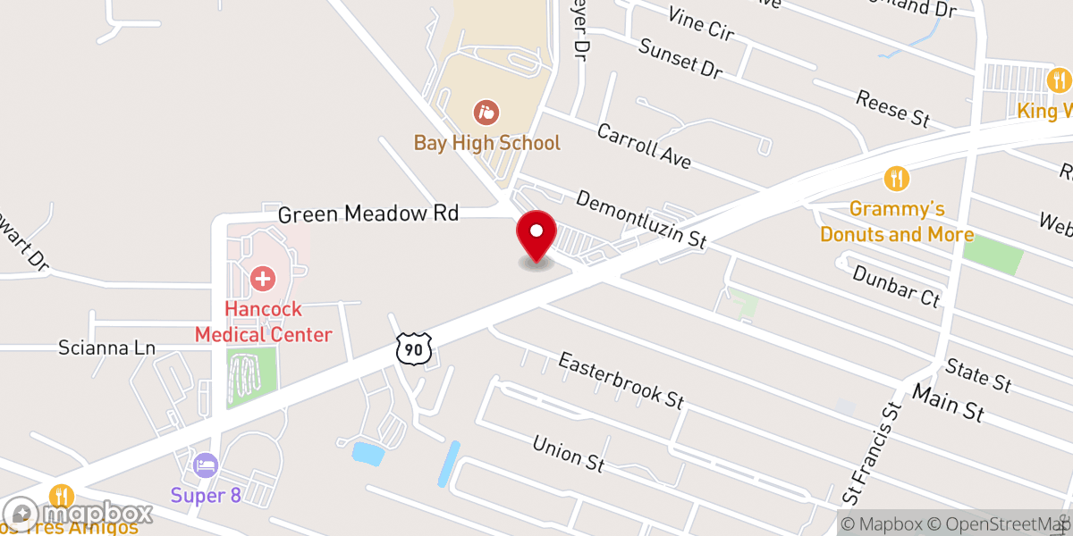 Map showing location of Truth Tabernacle