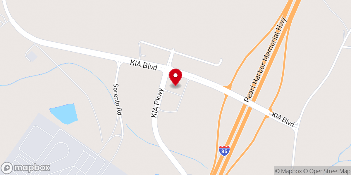 Map showing location of TA Express Travel Center