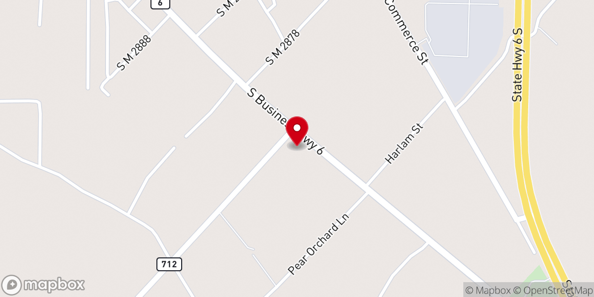 Map showing location of Zion Hill Baptist Church
