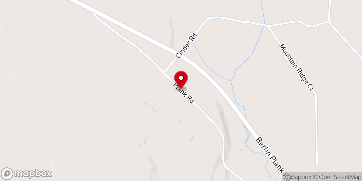Map showing location of Abundant Life Christian Center