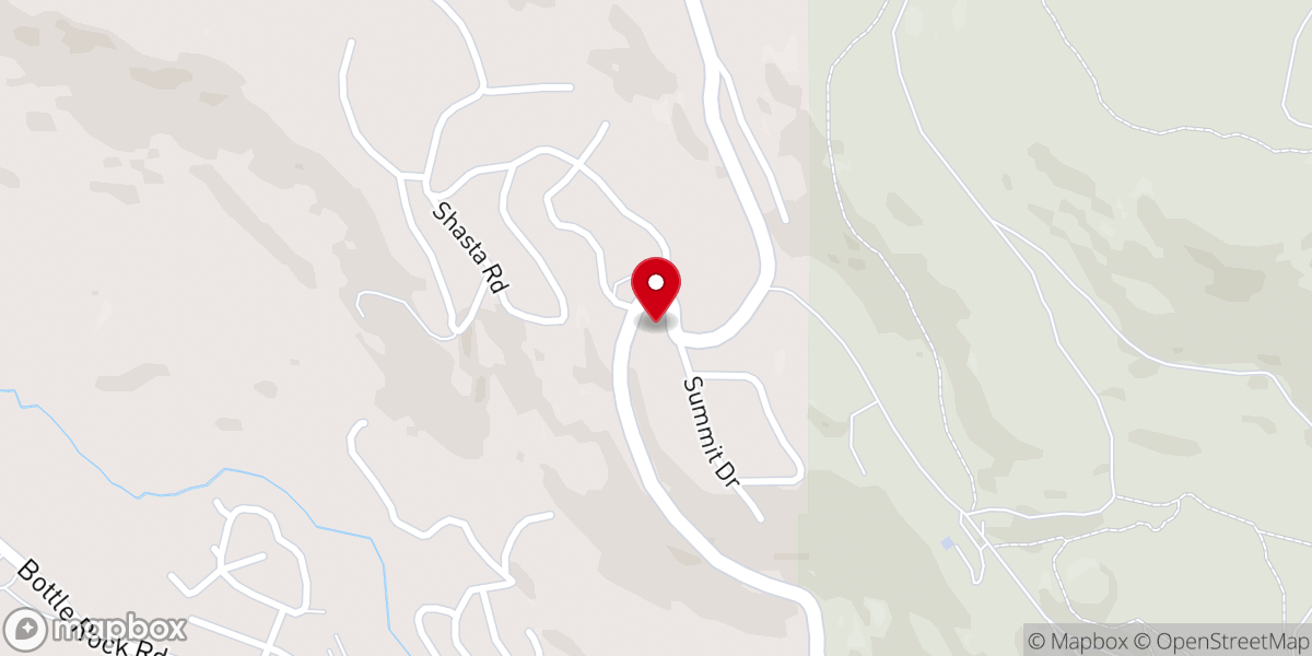 Map showing location of Cobb Mountain Community Fellowship