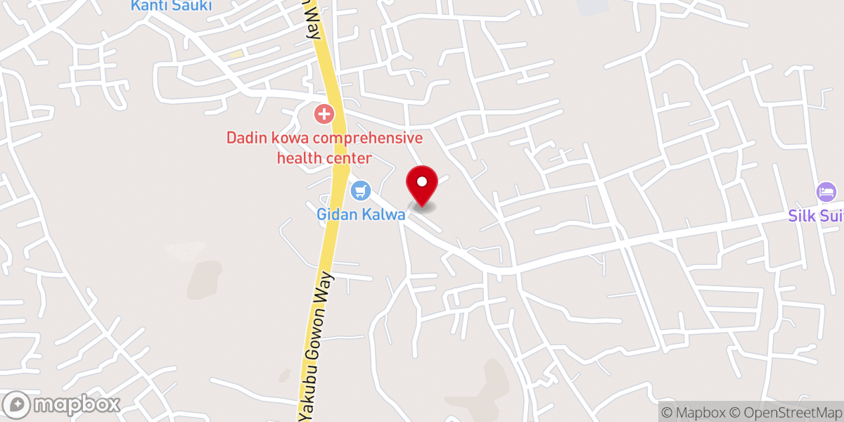 Map showing location of Baptist Church