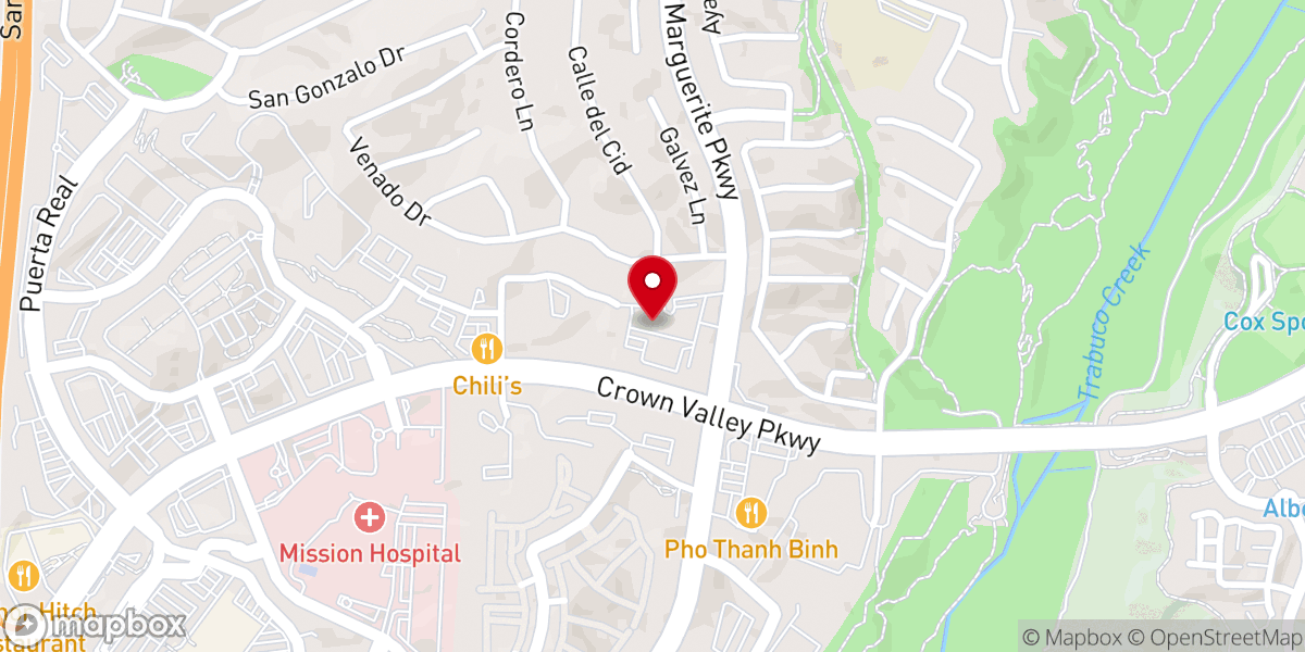 Map showing location of Faith Bible Church