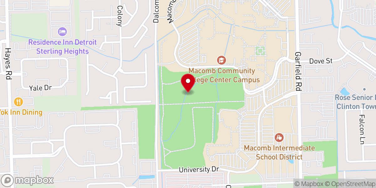 Map showing location of Camp Talahi Retreat and Nature Center