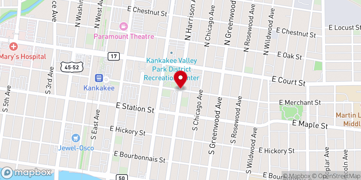Map showing location of Christ Centered Ministries Church