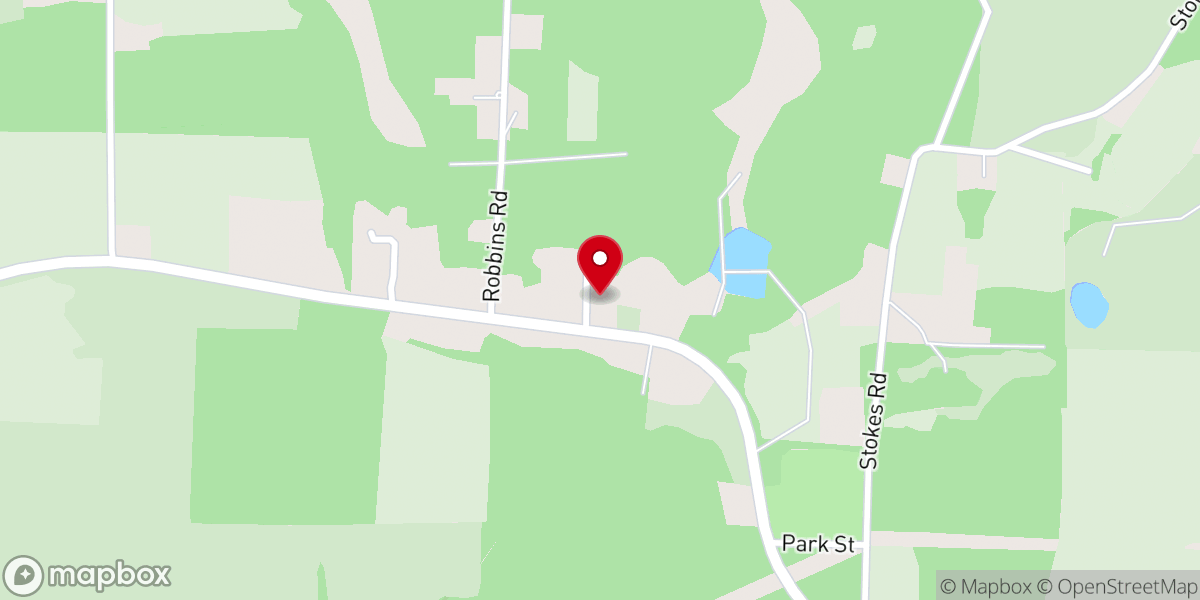 Map showing location of Mt Zion Baptist Church