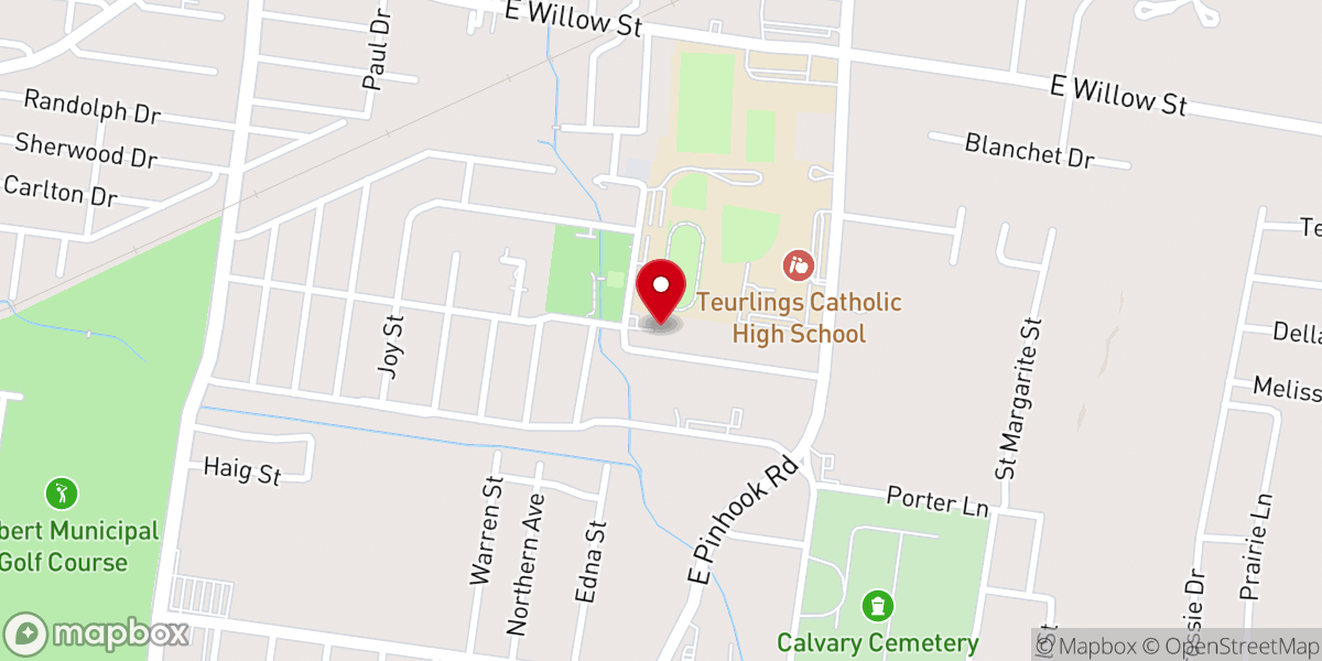 Map showing location of Amelia Manor Nursing Home