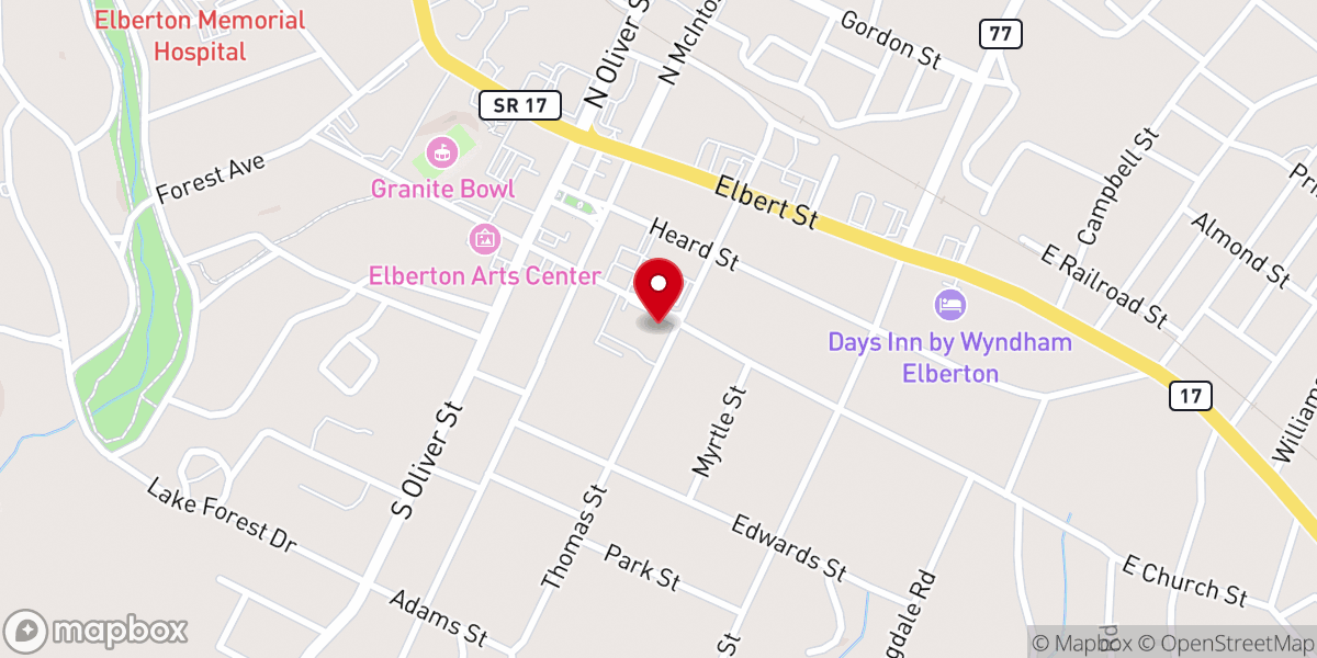 Map showing location of Dial A-Meditation