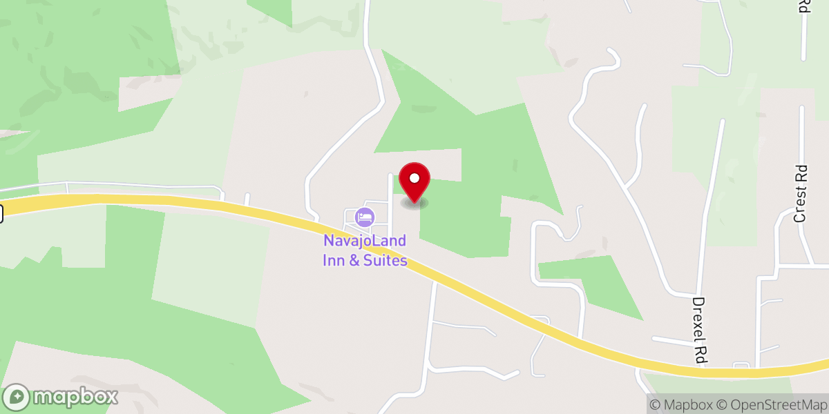 Map showing location of Window Rock SDA Church Residence