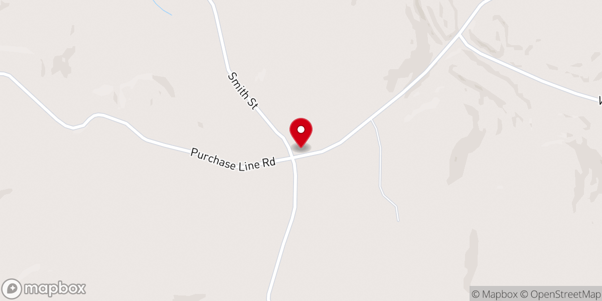 Map showing location of Purchase Line Church Of The Brethren