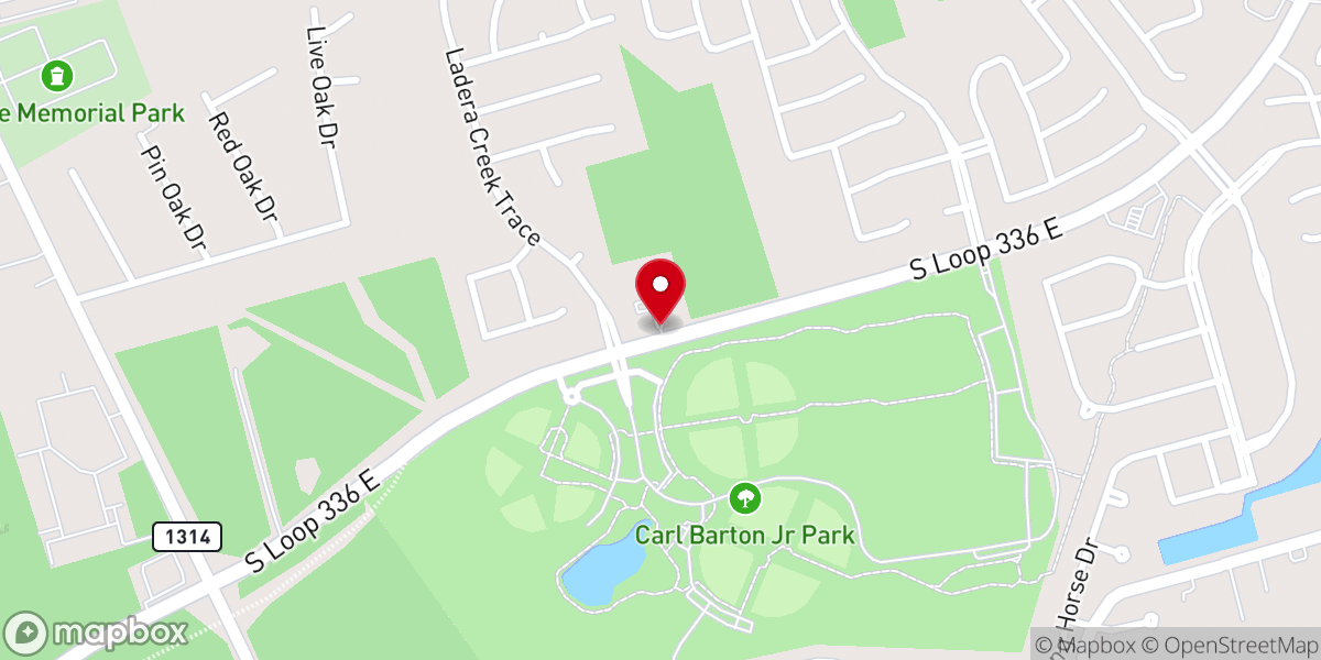 Map showing location of Refuge Church