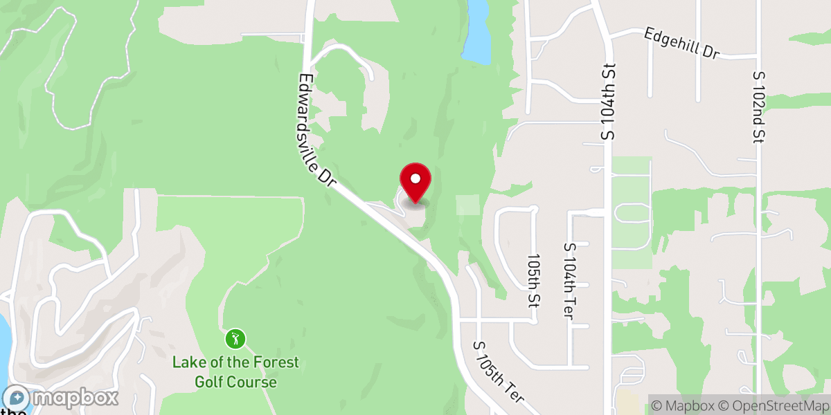 Map showing location of Saint Martin in the Fields Episcopal Church