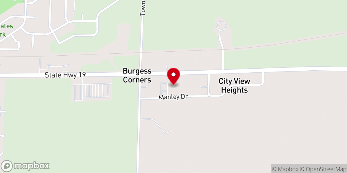 Map showing location of Reborn In Christ Baptist Church