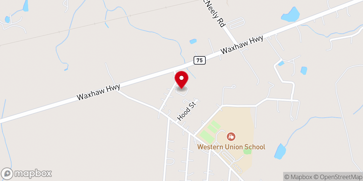 Map showing location of Greater Blessed Hope Baptist Church