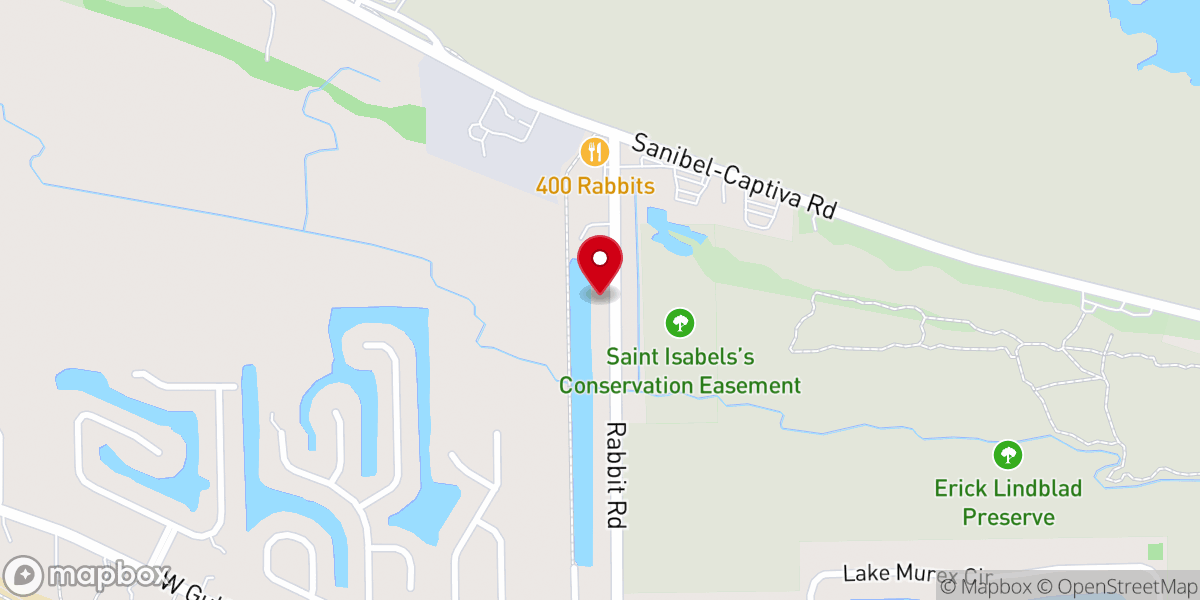 Map showing location of Patricia Slater's Weddings By the Sea