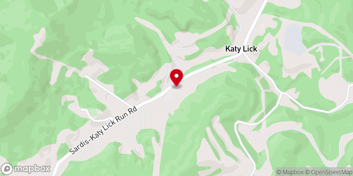 Map showing location of Mount Hope Church