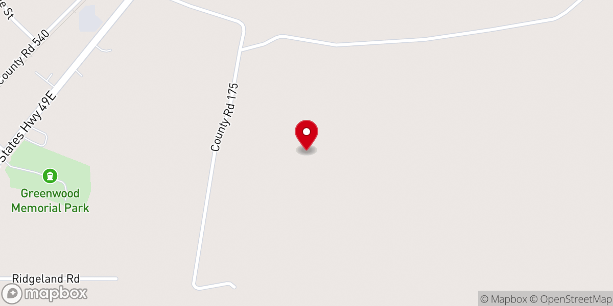 Map showing location of Union Grove Church
