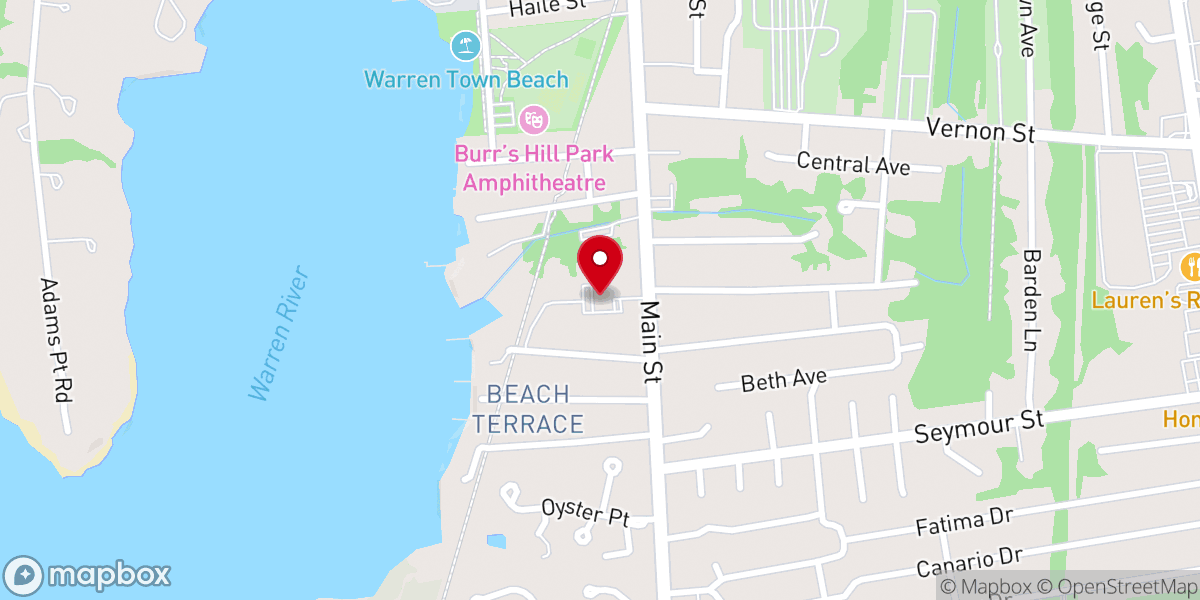Map showing location of Radiant Christian Church
