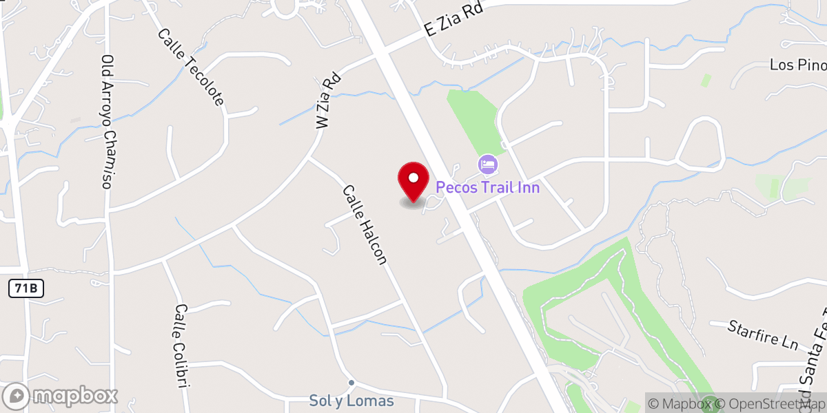 Map showing location of Everyday Center For Spiritual Living