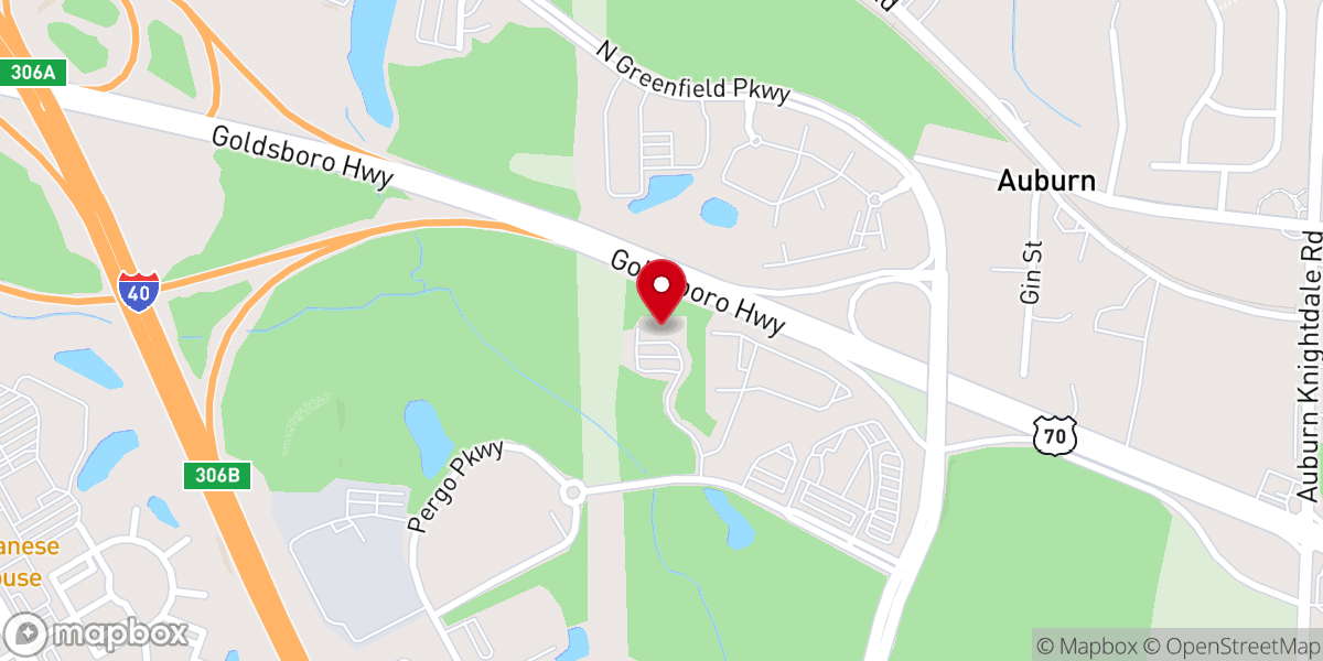Map showing location of North Carolina Conference of The United Methodist Church
