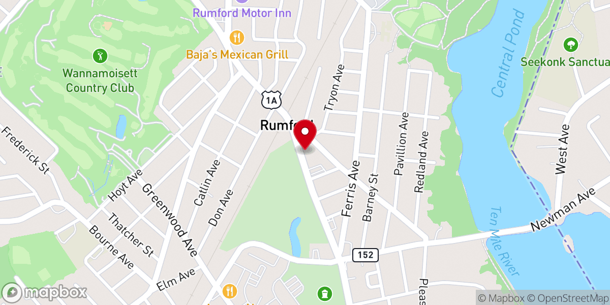 Map showing location of St. Margaret Catholic Church