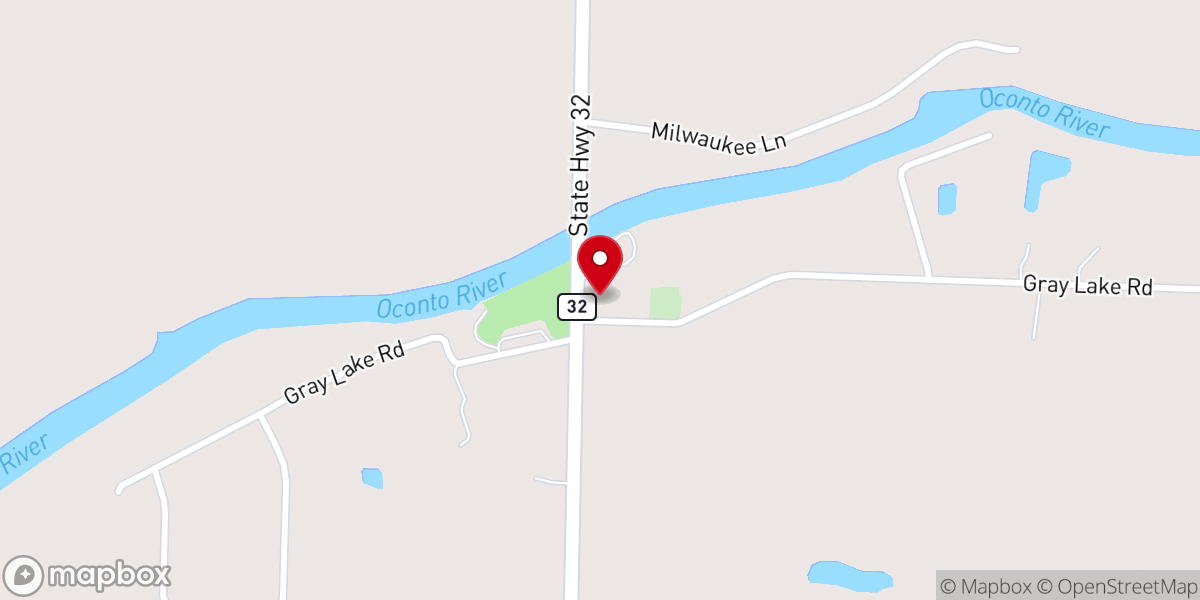 Map showing location of St Johns Riverside Lutheran Church