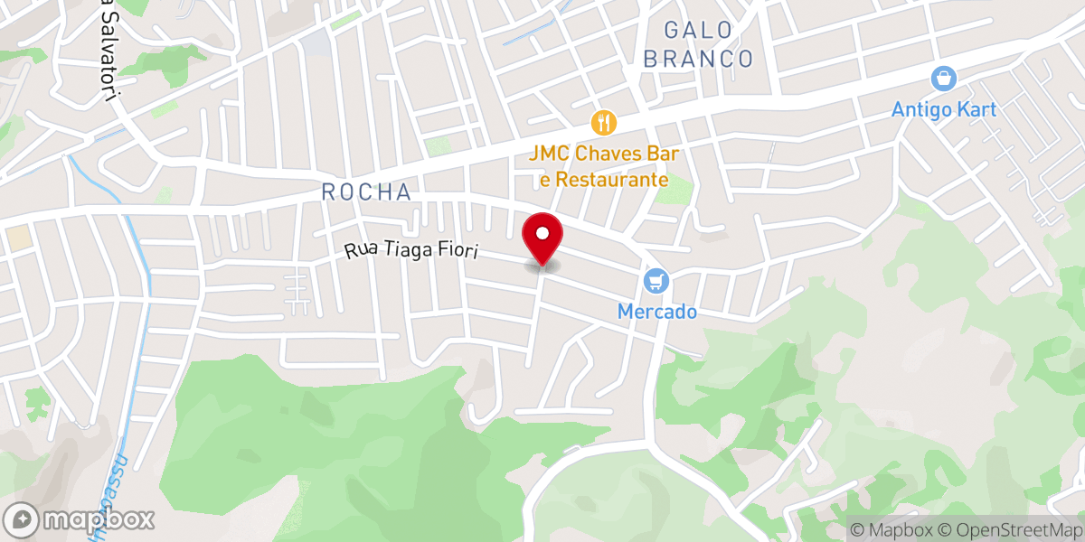 Map showing location of Igreja Evangélica Pentecostal Brilho Celeste
