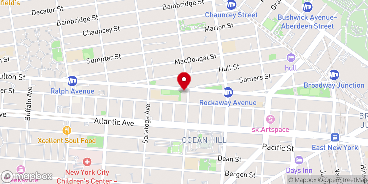 Map showing location of Neighbors Together Corporation