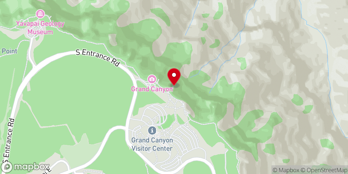 Map showing location of Mather Point