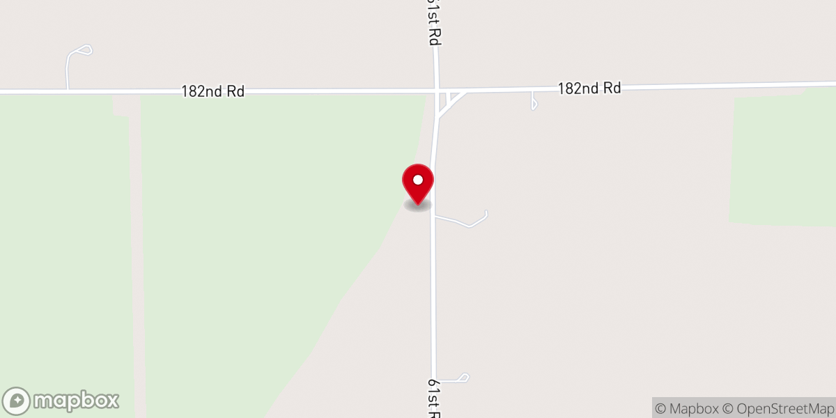 Map showing location of New Hope Fellowship Church