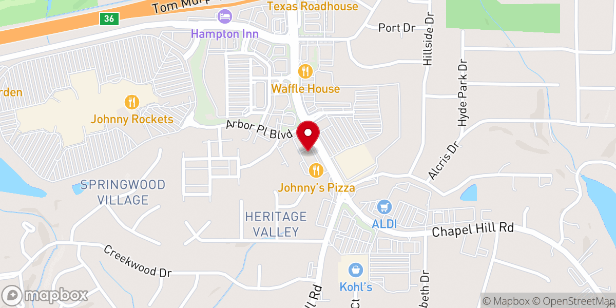 Map showing location of Douglasville Promenade