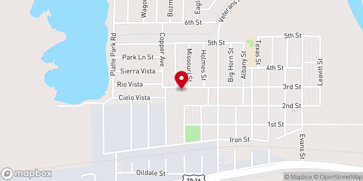 Map showing location of Son Of Man (S.O.M.) Church