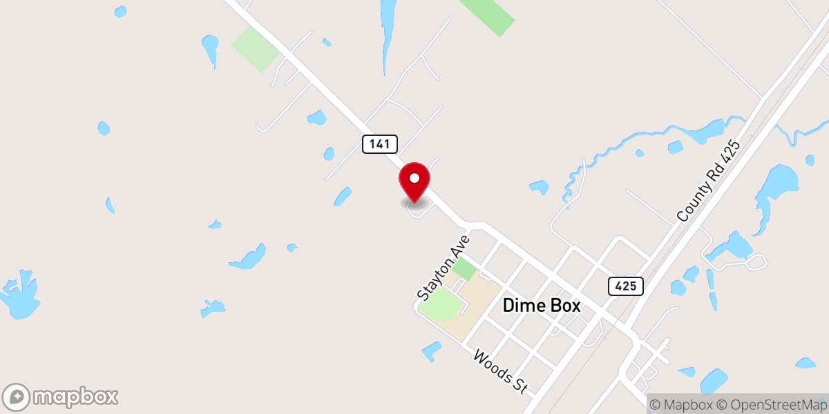 Map showing location of Saint John Church