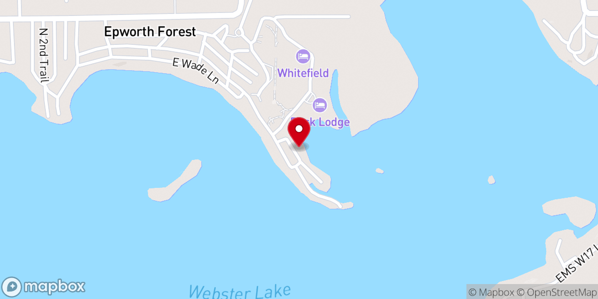 Map showing location of Taylor Charles E