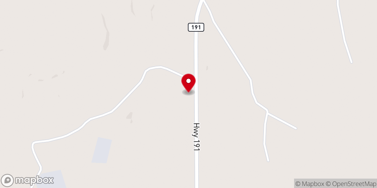 Map showing location of Henrietta Church