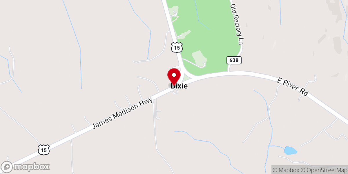 Map showing location of Foundations Bible Baptist Church