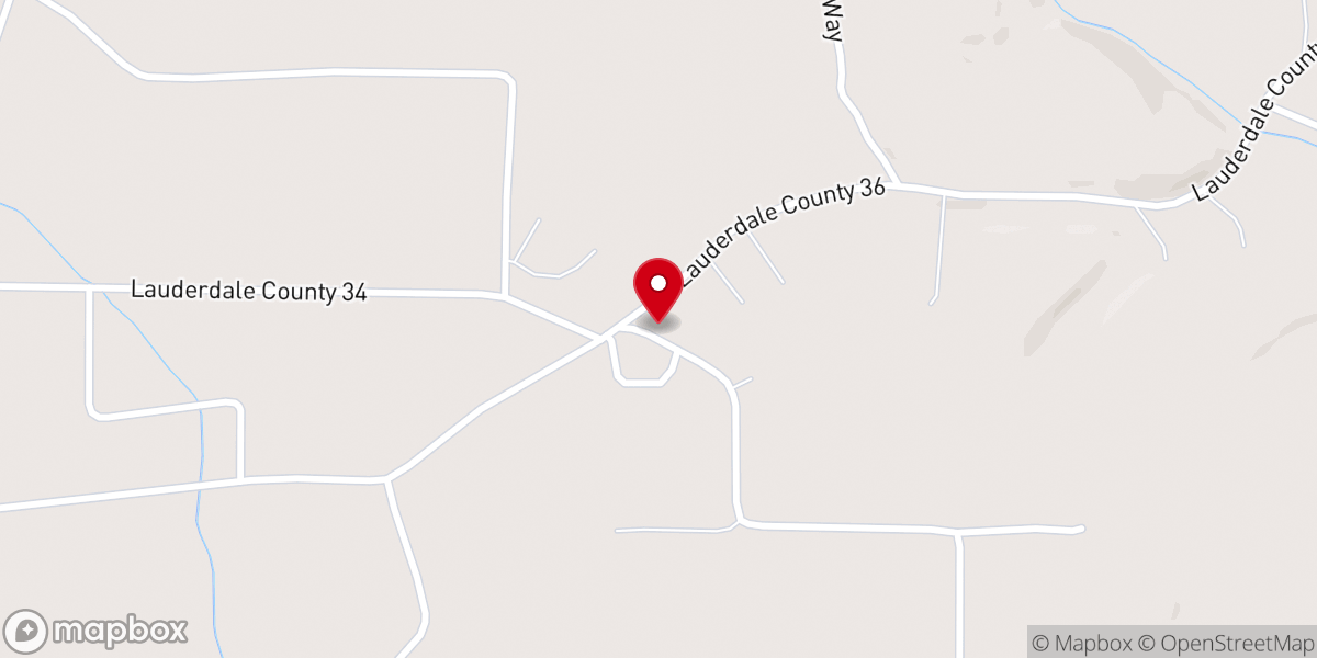 Map showing location of North Carolina Church-Christ