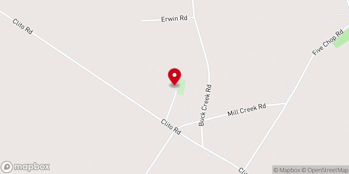 Map showing location of Summer Hill Missionary Baptist Church