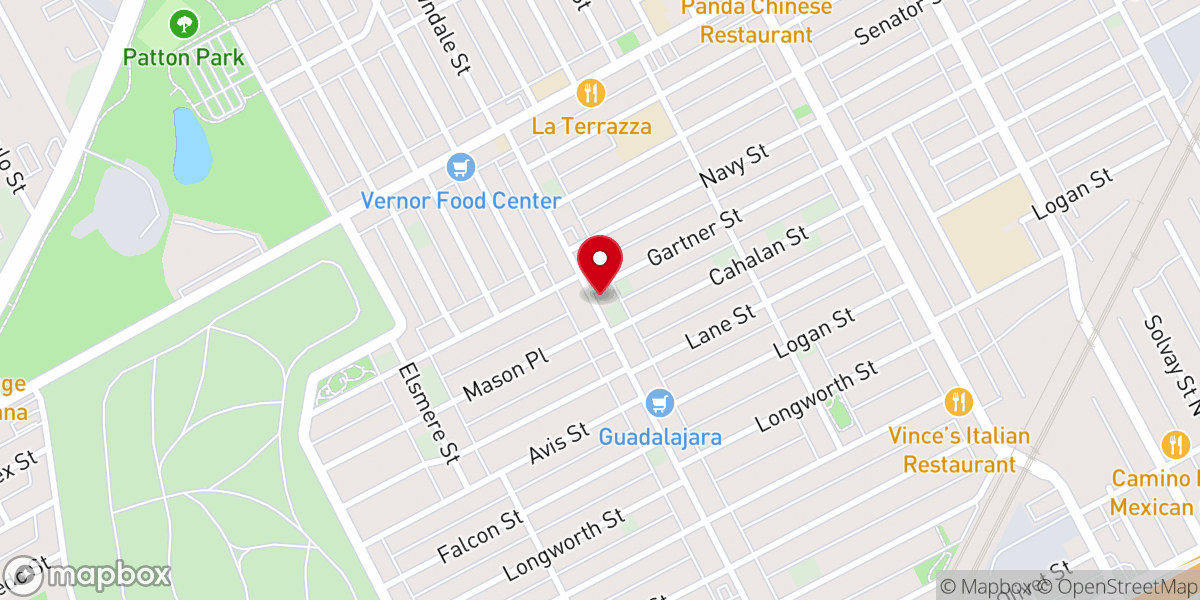 Map showing location of Free Pentecostal Holiness Church