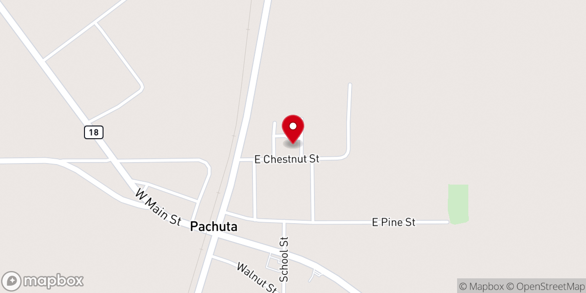 Map showing location of Barnett Independent Church