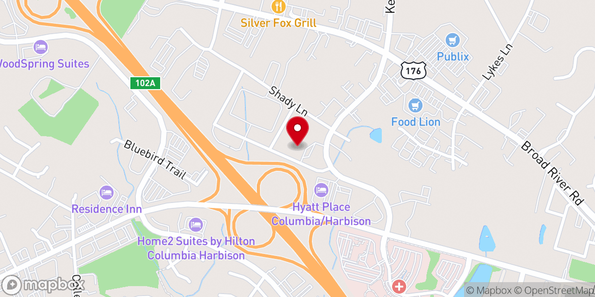 Map showing location of The Episcopal Church of St. Simon & St. Jude